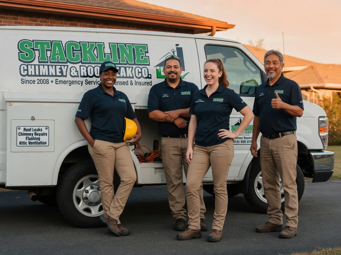 Chimney flashing repair company in Foristell, MO